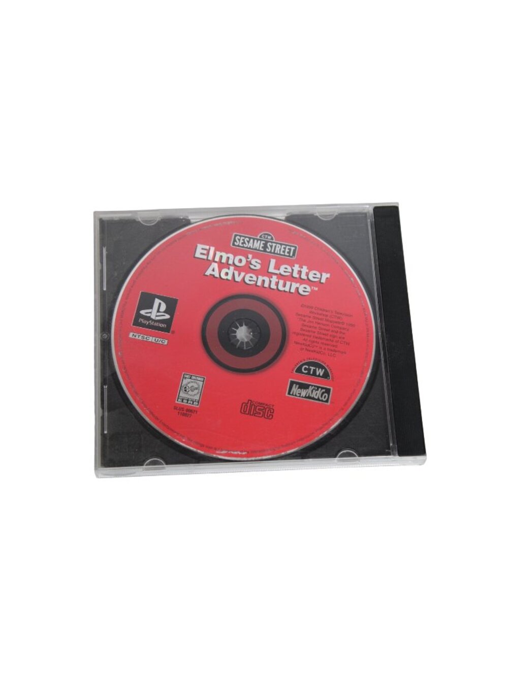 Vintage Elmo's Letter Adventure  - Sony‎ Playstation - Tested and Working